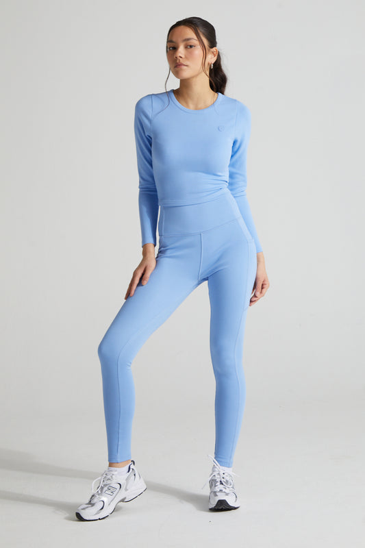 Contour Leggings- Periwinkle