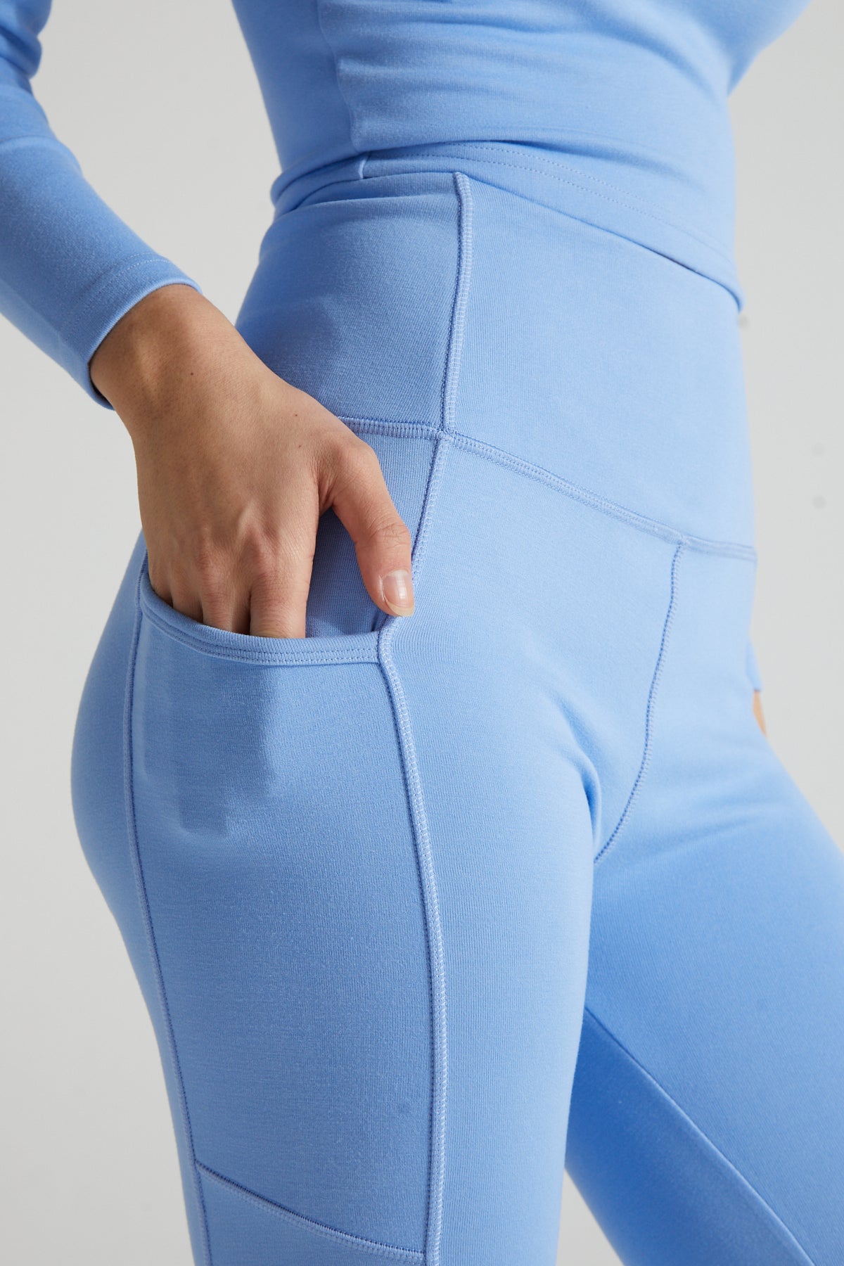 Contour Leggings- Periwinkle