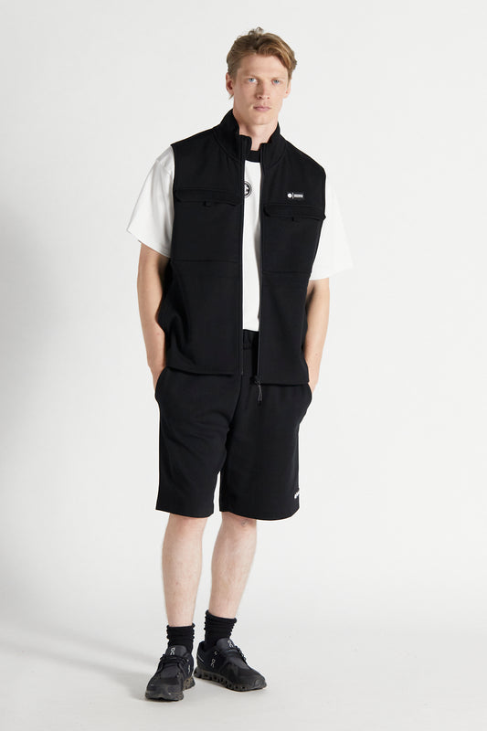 Essential Track Gilet - Jet Black