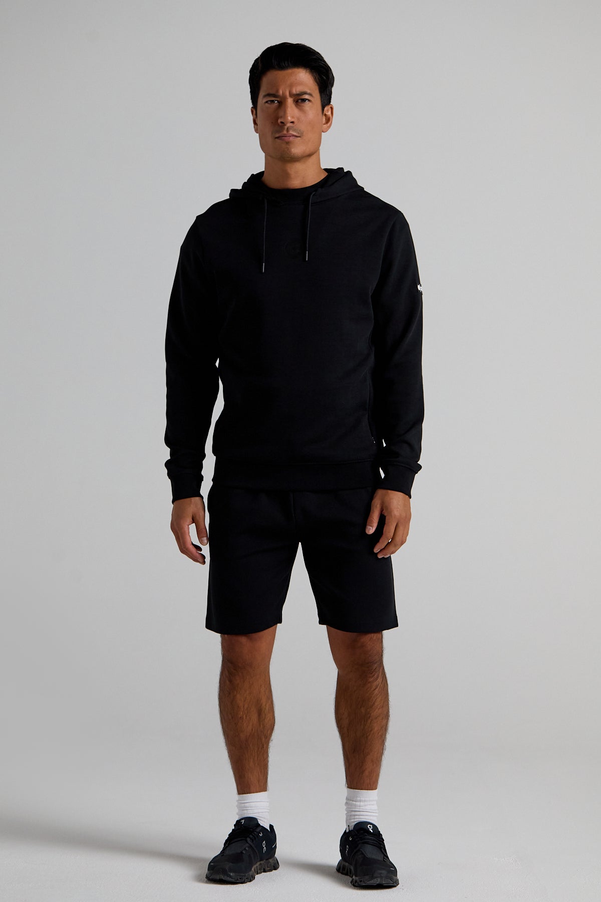 Sports Hoodie - Jet Black