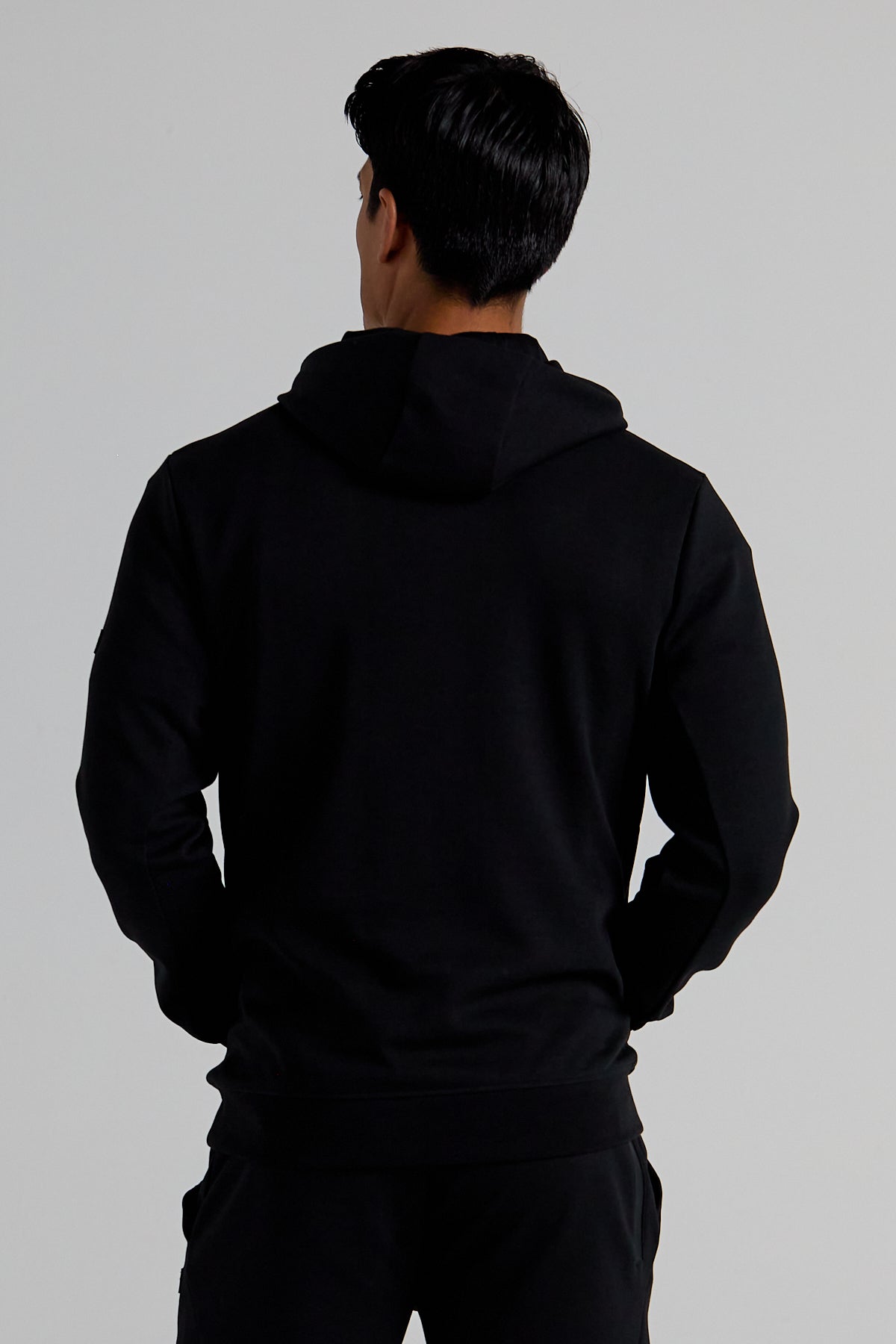 Sports Hoodie - Jet Black