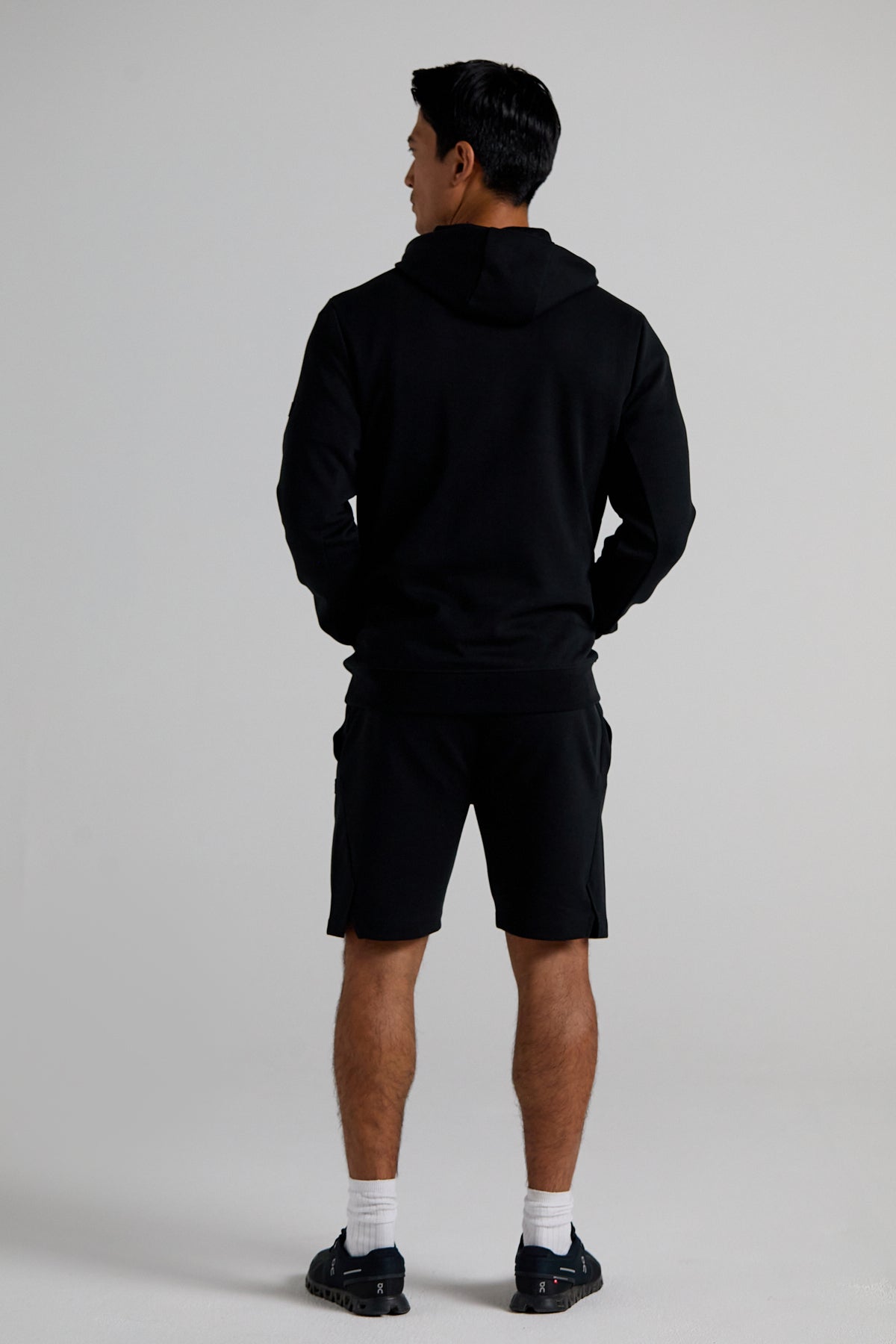 Sports Hoodie - Jet Black