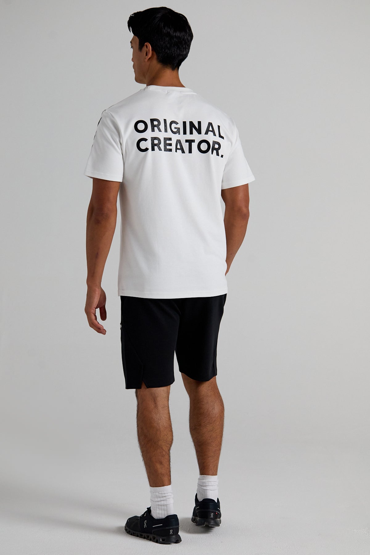 Football T-shirt - Optic White