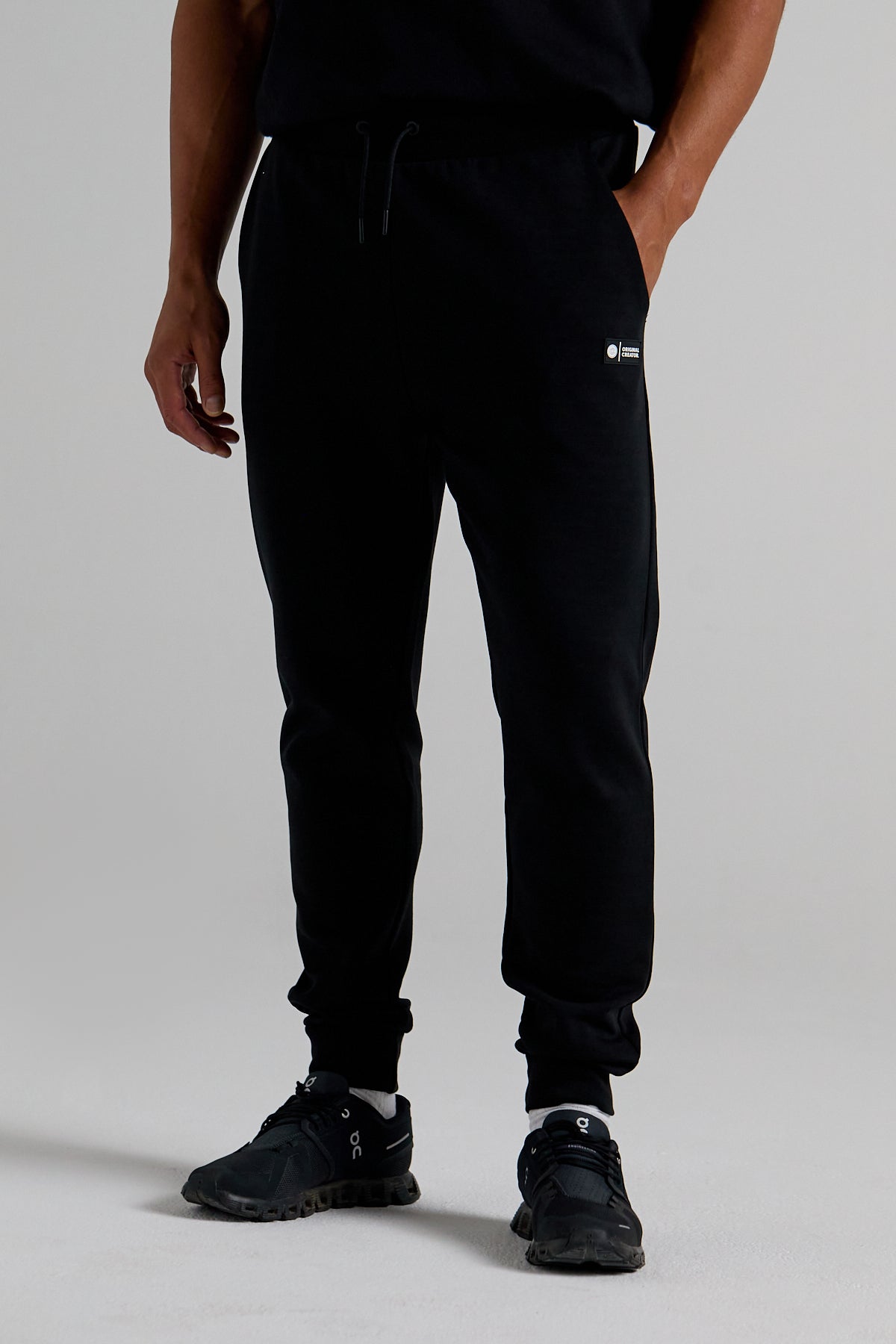 Essential Track Joggers - Jet Black