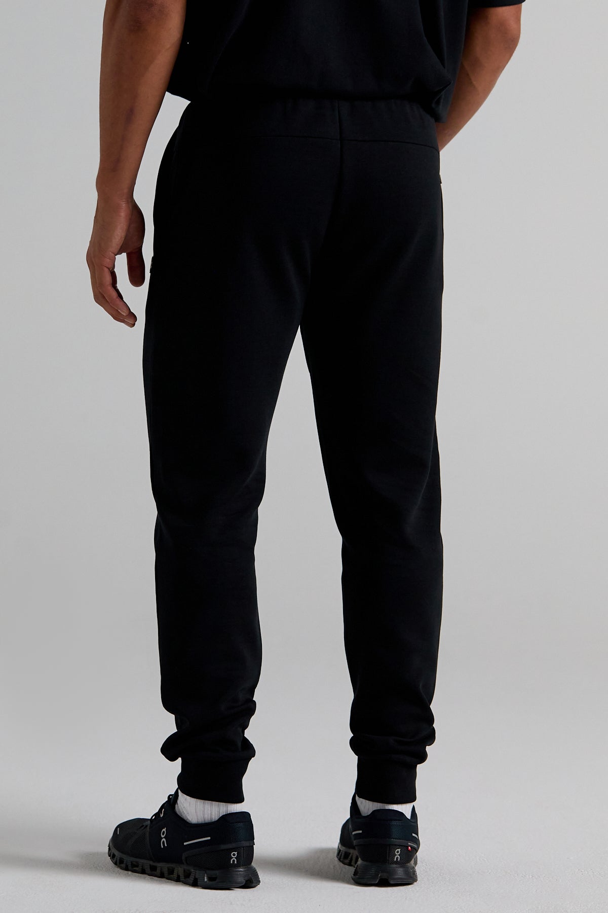 Essential Track Joggers - Jet Black