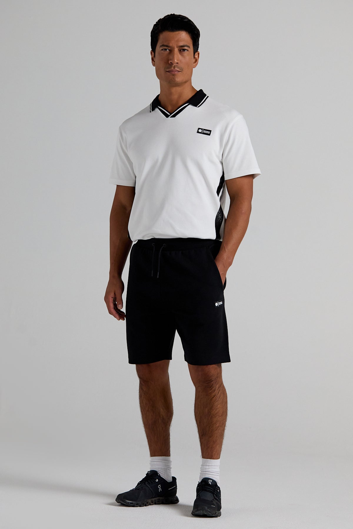 Essential Track Shorts - Jet Black