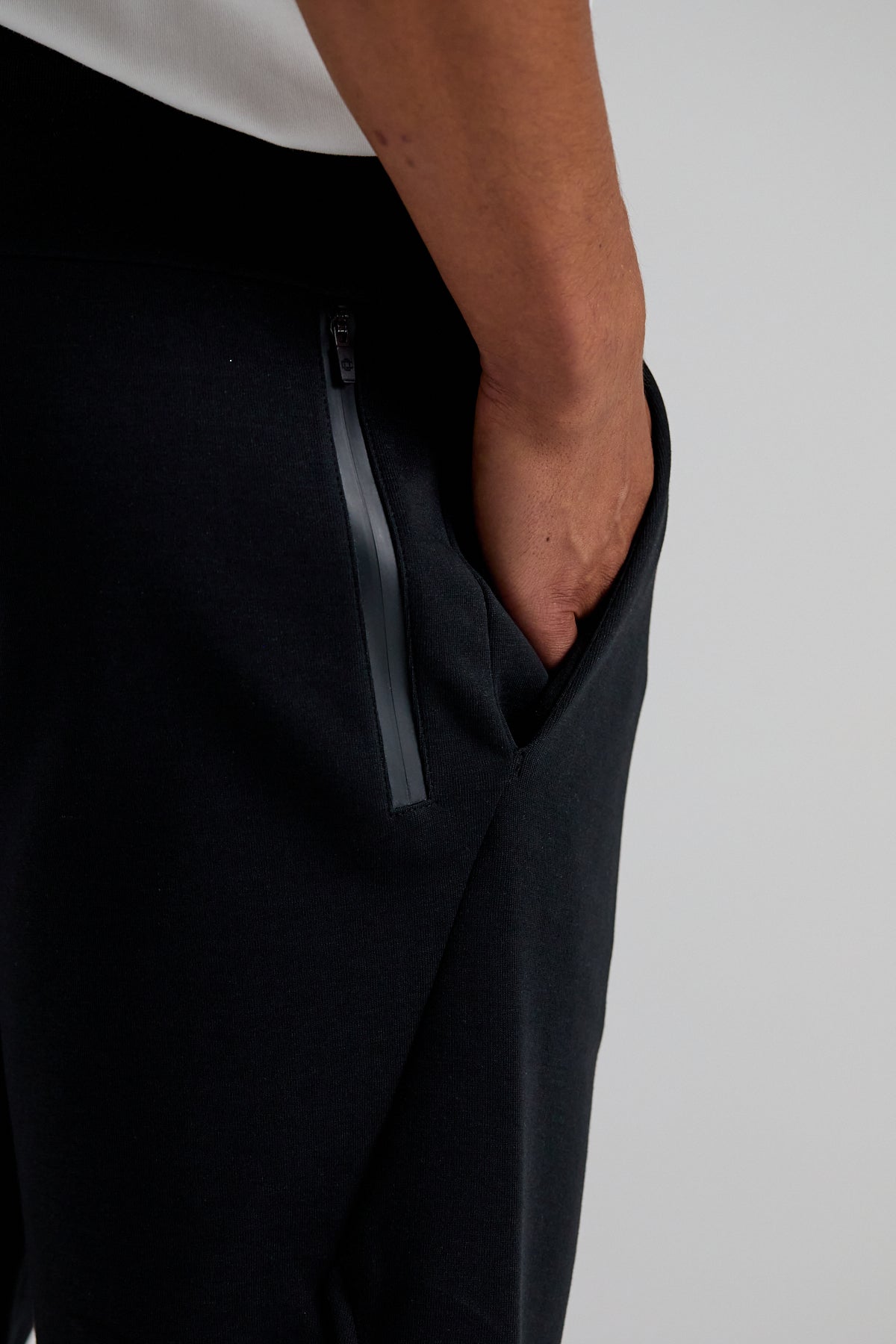 Essential Track Shorts - Jet Black