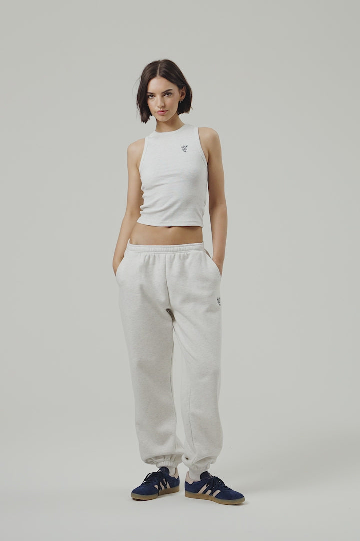 White marl joggers sale