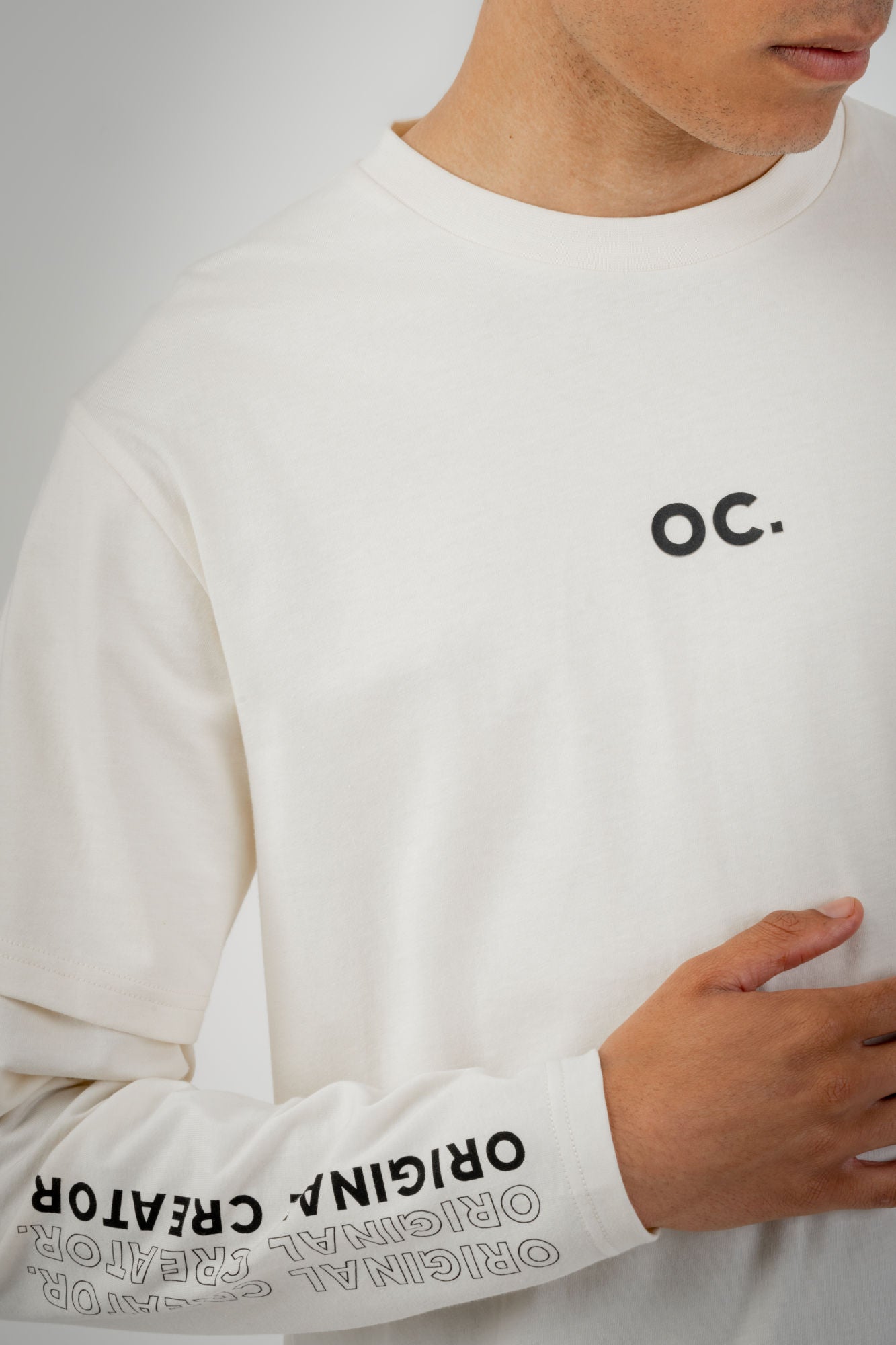 Oc. T-Shirt - Off White, Original Creator